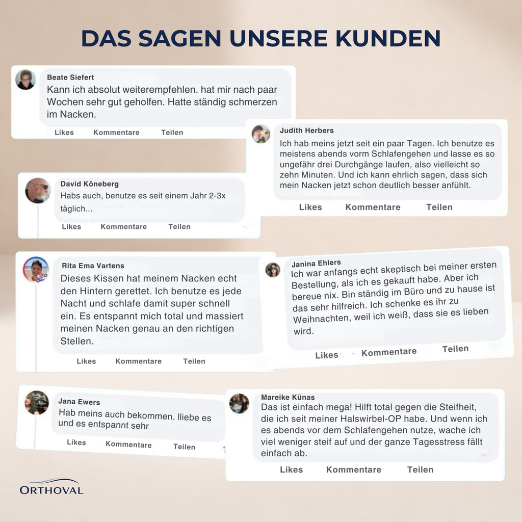 Neckma™ Orthopädisches Kissen