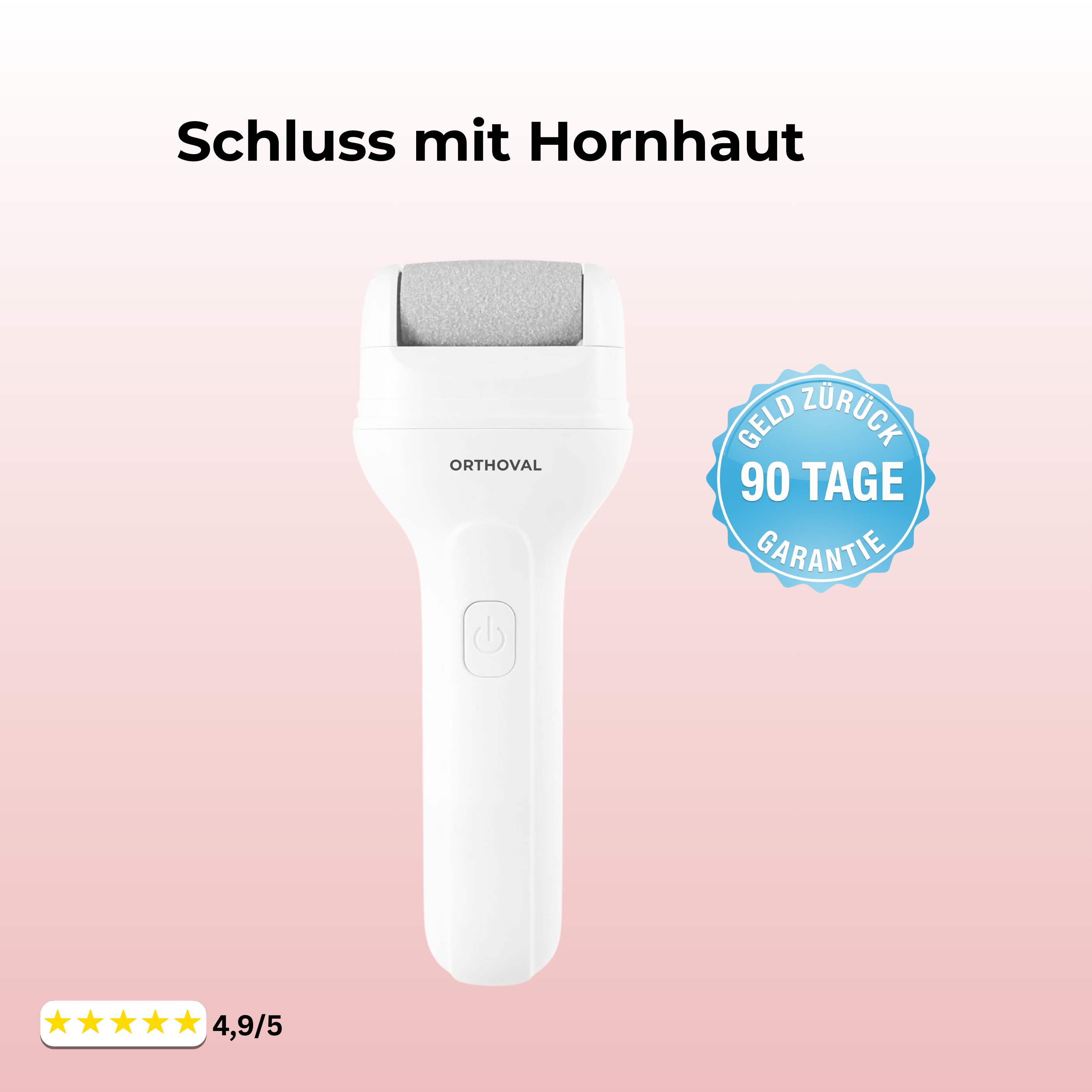 Orthoval Hornhautentferner